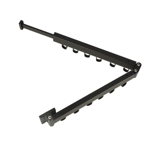 Składana Suszarka Ścienna Loft – Teleskopowy Wieszak 90 cm – 12 Haczyków
