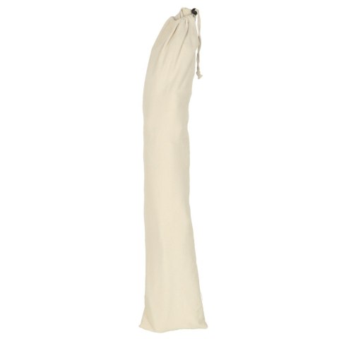 Krzesło Brazylijskie z Podnóżkiem i 2 Poduszkami – Wiszący Fotel Boho 130cm – Beż