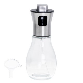 Szklany Spryskiwacz do Oleju i Oliwy 200ml – Dozownik w Sprayu + Lejek