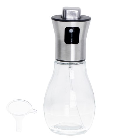 Szklany Spryskiwacz do Oleju i Oliwy 200ml – Dozownik w Sprayu + Lejek