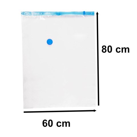 Zestaw 5 Worków Próżniowych na Ubrania – 60 x 80 cm – Oszczędź do 80% miejsca!