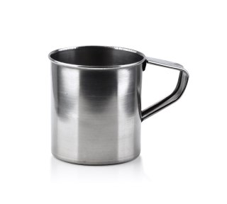 Stalowy Kubek Turystyczny COOKINI BASIC KITCHEN 500 ml – Stal Nierdzewna