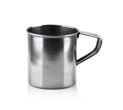Stalowy Kubek Turystyczny COOKINI BASIC KITCHEN 700 ml – Stal Nierdzewna