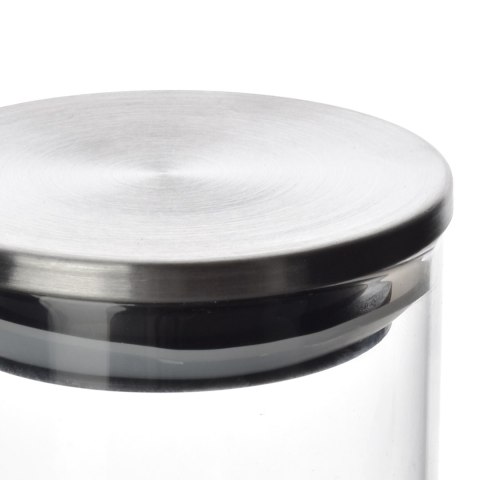 MODERN KITCHEN Słoik 7x7x8,5 cm – Szklany Pojemnik z Przykrywką