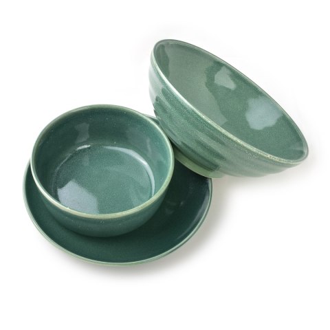 Miska Ceramiczna BASIC NATURE 20 cm 1L – Styl Rękodzielniczy, Naturalna Faktura