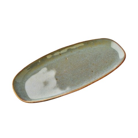 Półmisek Ceramiczny BASIC NATURE 26,7 cm – Szary, Styl Rękodzielniczy