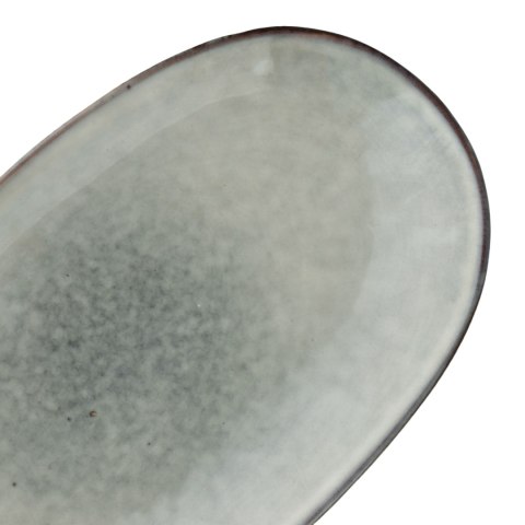 Półmisek Ceramiczny BASIC NATURE 32 cm – Beżowy, Styl Rękodzielniczy