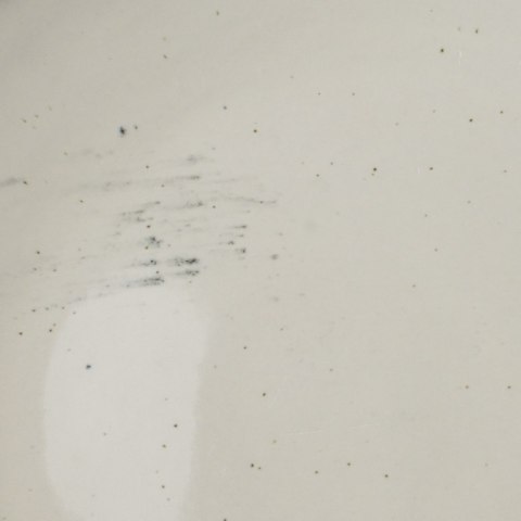 Ceramiczny Talerz Obiadowy BASIC NATURE 28 cm – Nakrapiany Krem, Styl Rękodzielniczy