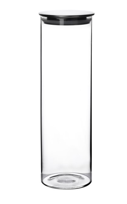 MODERN KITCHEN Słoik 1,25 L – Szklany Pojemnik 28 cm, Allesken