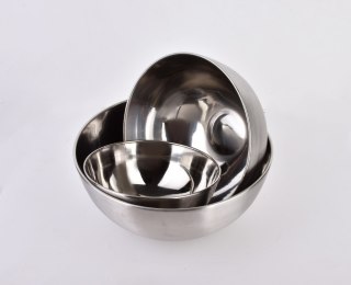 Miska Metalowa BASIC KITCHEN – Stal Nierdzewna, 13 cm, 450 ml
