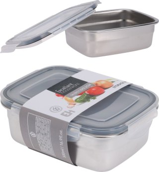 STORAGE BOX 750 ml – Plastikowy Pojemnik PP z Szarą Pokrywą